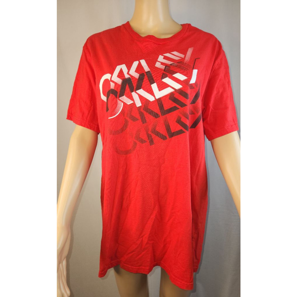 Oakley T Shirt | Mens | Red | Size Large